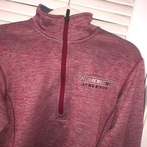 Adidas Umass Athletics Team Issued Zip Up